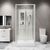Душевая кабина Niagara Standart ST80/15Q/BK 80х80х210 квадрат профиль белый без крыши, Размер: 80х80, Наличие крыши: Без крыши_, изображение 5