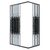 Душевое ограждение Niagara Eco NG-1018-14QBLACK 100х80х190 см_, изображение 2