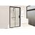 Душевая дверь Royal Bath ACCORD RB HS-T-BL 105x200 прозрачное стекло_