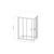 Душевой уголок Royal Bath RB HPD-T-ST 100х90х200 прозрачное стекло_, изображение 3