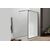 Душевая перегородка Royal Bath BERN RB100-C-BL 100x200 рифленая, Размер: 100, Профиль: Черный, Стекло: Рифленое_