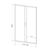 Душевая дверь Royal Bath ACCORD RB HS-T-CH 120x200 прозрачное стекло_, изображение 2