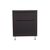 Тумба напольная Style Line Бергамо мини 70 2 ящика Люкс антискрейтч черный PLUS_