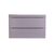 Тумба подвесная Style Line Бергамо мини 90 2 ящика Люкс антискрейтч серый PLUS_