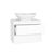 Тумба подвесная Style Line Монако 70 2 ящика Гамма 56 Осина бел /бел лакобель PLUS_, изображение 3
