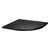 Душевой поддон из искусственного мрамора с сифоном BelBagno UNO TRAY-MR-UNO-R-90-550-35-NERO-NO_, изображение 2