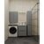 Тумба напольная Style Line Бергамо мини 60 2 ящика Люкс антискрейтч серый PLUS_, изображение 7