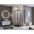 Душевой поддон из искусственного мрамора с сифоном BelBagno UNO TRAY-MR-UNO-R-90-550-35-NERO-NO_, изображение 4
