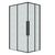 Душевое ограждение Grossman Galaxy 1/2.K33.01.80.21.02-1/2.K33.01.12L.21.02 80х120х195 см_