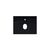 Столешница La Fenice Granite Black Olive Light Lappato Terra 60 см черная_