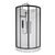 Душевая кабина Acquazzone Omega 90T BLACK_