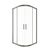 Душевой угол Timo TPSS-100/13C-8 1000х1000х2000 профиль никель стекло прозрачное 8 мм_