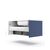 Тумба под раковину La Fenice La Fenice Terra Blu Grigio синяя 80_, изображение 3