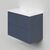 Тумба под раковину La Fenice La Fenice Terra Twin Blu Grigio 80 см синяя матовая_, изображение 3