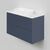 Тумба под раковину La Fenice La Fenice Terra Twin Blu Grigio 100 см синяя матовая_