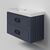 Тумба под раковину La Fenice Cubo Blu Grigio TWIN синяя 100_