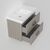 Тумба под раковину La Fenice Cubo Cappuccino TWIN бежевая 80_, изображение 2