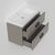 Тумба под раковину La Fenice Cubo Cappuccino TWIN бежевая 100_, изображение 5