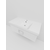 Тумба под раковину La Fenice Cubo Bianco белая 100_, изображение 3