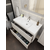 Тумба под раковину La Fenice Cubo Cappuccino TWIN бежевая 100_, изображение 8