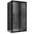 Душевой уголок ABBER Schwarzer Diamant AG30160BMH-S70BM_