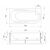 Гидромассажная ванна Royal Bath AZUR STANDART 140x80x60L_, изображение 2