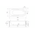 Акриловая ванна Royal Bath Azur 150x80 L с каркасом RB614201K_, изображение 3