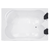 Акриловая ванна Royal Bath Hardon 200x150 с каркасом_, изображение 3