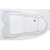 Акриловая ванна Royal Bath Shakespeare 170x110 L с каркасом_, изображение 4