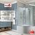 Душевая кабина AvaCan EM5811LNT без крыши прозрачная_, изображение 6