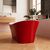 Ванна Frank F6104 White-Red отдельностоящая 170х75х66 см_, изображение 5