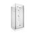 Кабина душевая без крыши Ceruttispa BELLA90T 90x90x215-225_
