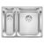 Кухонная мойка Blanco Solis 340/180-U нержавеющая сталь чаша справа_