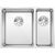 Кухонная мойка Blanco ANDANO 340/180- U левая 522979_
