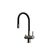 Смеситель для кухни Sancos Lucia вороненая сталь SC4004GG_