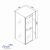 Душевое ограждение Ceruttispa MIMI ZQ91BF 90x90x195 см_, изображение 8