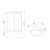 Душевая кабина Royal Bath 90BK1-M-BL 90х90х217 матовое стекло_, изображение 3