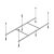 Каркас для ванны AM.PM Above W9XA-170-075W-R 170х75 см_