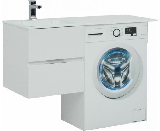 Тумба с раковиной Aquanet Алвита 120 L белый арт. 00243773_, изображение 2