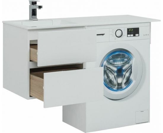 Тумба с раковиной Aquanet Алвита 120 L белый арт. 00243773_, изображение 5