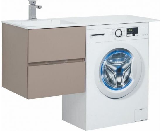 Тумба с раковиной Aquanet Алвита 120 L капучино арт. 00243775_, изображение 2