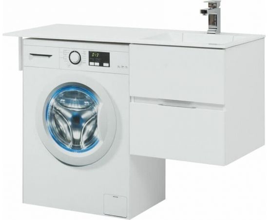 Тумба с раковиной Aquanet Алвита 120 R белый арт. 00243726_, изображение 8