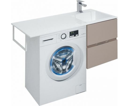 Тумба с раковиной Aquanet Алвита 120 R капучино арт. 00243774_, изображение 10