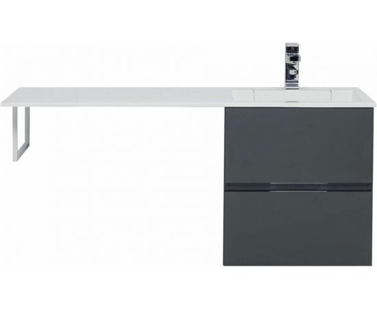 Тумба с раковиной Aquanet Алвита 120 R серый антрацит арт. 00243776_, изображение 12