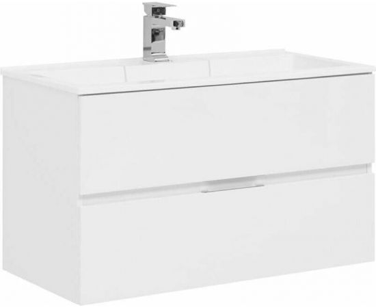 Тумба с раковиной Aquanet Алвита 90 белый арт. 00238367_, изображение 2