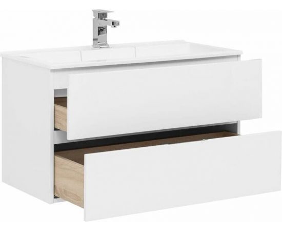 Тумба с раковиной Aquanet Алвита 90 белый арт. 00238367_, изображение 5