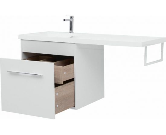 Тумба с раковиной Aquanet Августа 120 L белый арт. 00239781_, изображение 13
