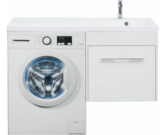 Тумба с раковиной Aquanet Августа 120 R белый арт. 00239782_, изображение 14