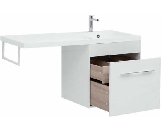Тумба с раковиной Aquanet Августа 120 R белый арт. 00239782_, изображение 9