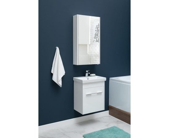 Тумба с раковиной Aquanet Августа 50 (Moduo Slim) белый арт. 00254069_, изображение 12